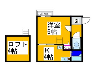 ライフステ－ジ村田Ⅶの物件間取画像